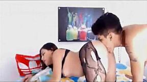 He Pounds Tight Tranny Ass Hard Bent Over Doggystyle