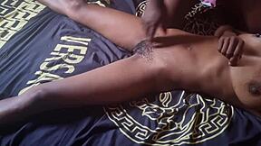 ex girlfriend bends over for my huge cock, pussy drips wet as i fuck her doggystyle and cowgirl