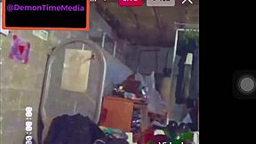 i love demontimemedia's instagram ebony twerking in demon time her big ass shakes wildly on webcam