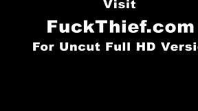 Officer Rips Clothes Off Shoplifting Teen Punishes With Hard Doggystyle Fuck