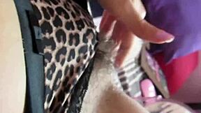 Hairy Pussy Dripping Grool with Huge Clit in Extreme Closeup!