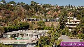 Goth Teen Aiden Ashley Charlotte Tongue Kiss Horny Lesbians Outside