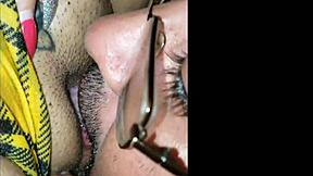 Oiled amateur bbw guccipussy bent over doggystyle creampied by monster cock