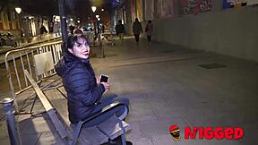 Latina petite daniela nerea bent over for black cock double