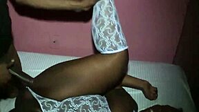 Big Black Cock Slams Chubby GF's Massive Ass in Raging Anal Pound