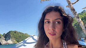 imagine hot cum dripping down my face while strolling crowded public beach