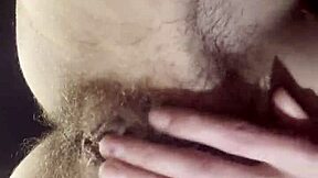 Teacher's Dripping Passion Overwhelms as She Fingers Hairy Wet Pussy