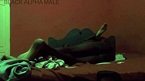 Skinny shaved bitch moans sideways on monster black cock full vid