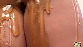 damn this rough anal ride and deepthroat from small titted brunette milf rocks