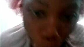 latina slave teen blows monster bbc deepthroat with spit bubbles and pussy farts for master