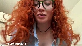 Office slut's huge futa cock dominates with pegging humiliation