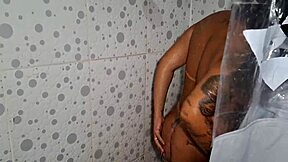 Drunk tanned emo slut with big tits pussy gets toyed by friend in bedroom
