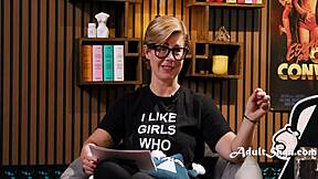 interviewing 57yo pornstar mindi mink and her 27yo girlfriend mia simone