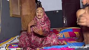 cheating muslim wife sneaks wild arab fucks behind back