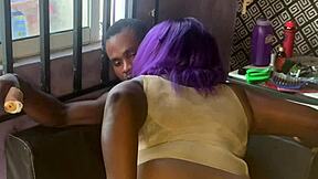 damn mature osax slams monster big black cock doggystyle with blowjob and saggy tits bouncing wild!