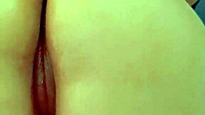 horny brunette teen babe oils her big ass fully before homemade anal pounding with boyfriend