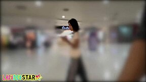 ladyboystar bear picks up slender petite asian ladyboy teen at mall for blowjob cum in mouth and anal