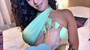 roommate spied on me then fucked me like a slut in sheer red!!