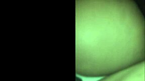 Big Booty Ebony Bounces on Dick Creampied After Date