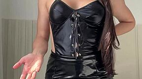 imagine a bossy police latina slut humiliating you into jerking nonstop