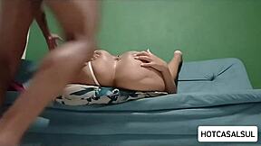 Married Slut's Gaping Asshole Milked Dry in Steamy Anal Creampie Session