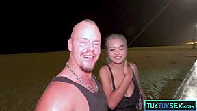 Huge Tits Blonde Asian Teen Picked Up in Tuk Tuk for Hard Fuck