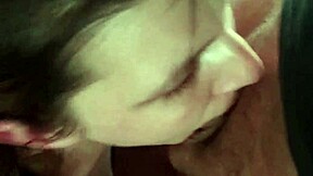 ukrainian milf kneels for homemade deepthroat face fuck cumshot compilation