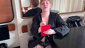 Curvy Redhead Casting Model Seduces Interviewer in Hotel Gone Wild