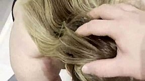 stepmom sneaks stepson suck in steamy shower