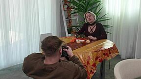 Blonde Breezy Bri rides cock behind scenes in taboo mommy roleplay