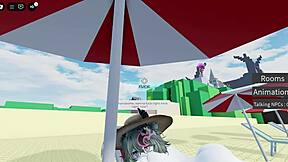 hey, wanna hear how i railed that beach bitch in roblox?