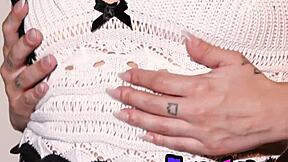 Dare to see Latina teen Beca's bare pussy?