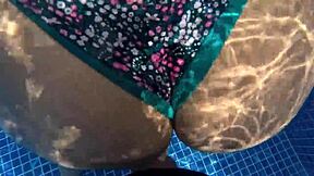 caught poolside huge ass juicy pussy milf bent over doggystyle creampie rough cock ride? 