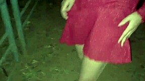 gf's big boobs bounce wild during hardcore jungle fuck on valentine's day