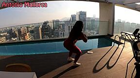 Brutal Monster Cock Rips First-Time Anal in Hot Chilean Fitness Babe's Tight Asshole!