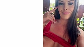 your tiny nub can't even peek past my big tits milf panties tattooed femdom teases solo pov