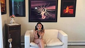 petite latina teen angel squeezes pablo's monster cock with her tight vagina