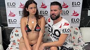 think you can handle silvye abou's huge tits and ass in this spicy casting interview?