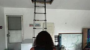 ali allure gets drunk with son-in-law then takes him home for creampie cuckold action