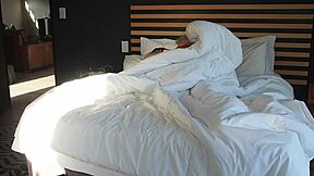 ebony babe's sunlit skin slow kisses - cum or hold back?