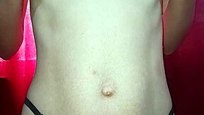 Petite Prostitute Teases with Tiny Tits in Amateur Vid