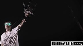 What if a conspiracy theorist hooks up with this sexy alien milf?