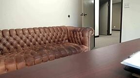 bbw ebony peaches endures brutal interracial anal casting pain in california with big black cock interview