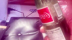 Watch This Ass Swallow a Massive Bottle Deep Inside