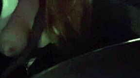 Italian Artemisia Flashes Massive Tits While Driving Wild