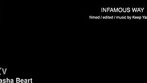 Russian Street Whore's Tight Ass Smashed Hard in Garage Creampie!