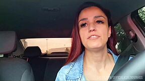 hey driver lady, caught that guy jerking in back?