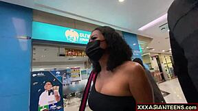 Picked up perfect ass thai teen at mall for hardcore pov pounding