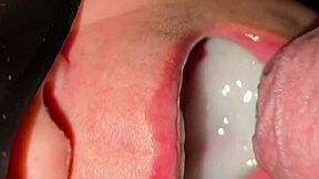 Colombian Housewife Sabrinafoxy Deepthroats Fan Cum Swallow Facial!