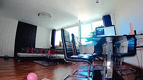 Striptease Sparks Curvy Dildo Cowgirl